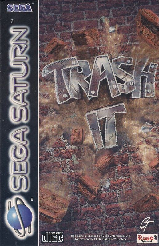 Trash It box art for Sega Saturn